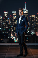 "Vermont" Midnight Blue Tuxedo Jacket (Separates)