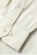 Verno Fashion "Icon" Ivory Laydown Cotton Blend Dress Shirt