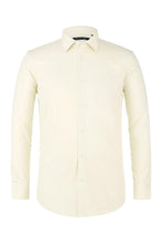 Verno Fashion "Icon" Ivory Laydown Cotton Blend Dress Shirt