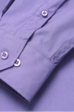 Verno Fashion "Icon" Lavender Laydown Cotton Blend Dress Shirt