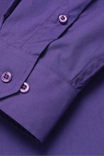 Verno Fashion "Icon" Lilac Laydown Cotton Blend Dress Shirt