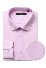 Verno Fashion "Icon" Pink Laydown Cotton Blend Dress Shirt