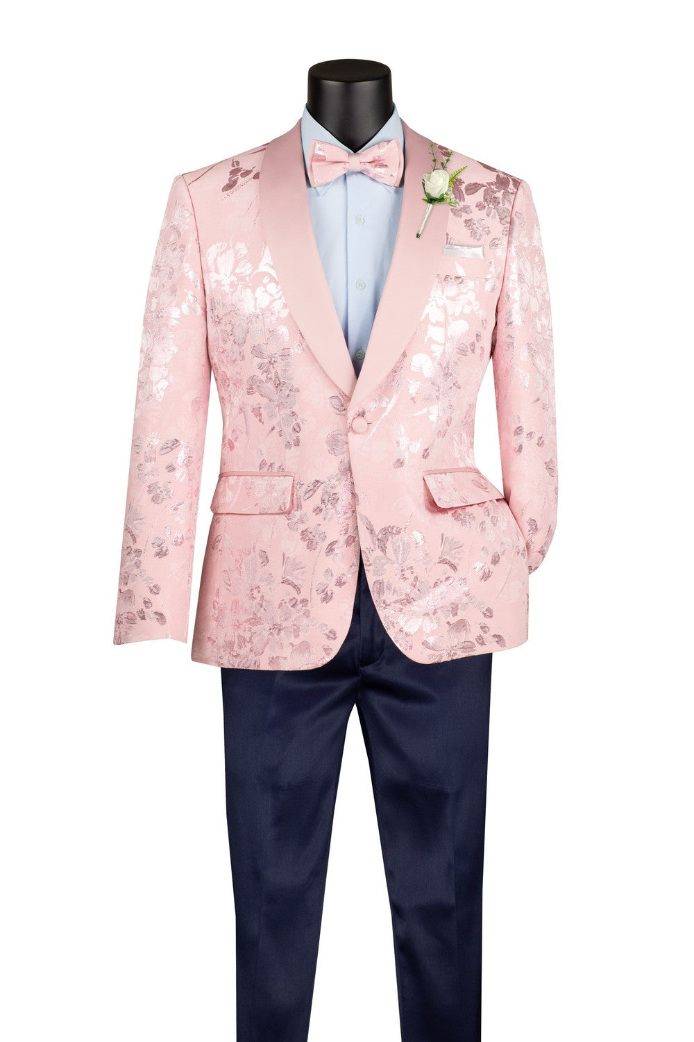 "Fusion" Pink Tuxedo Jacket (Separates)