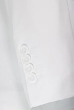"Preston" White 2-Button Notch Suit (3-Piece Set)