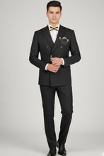 "Apex" Black Suit (2-Piece Set)