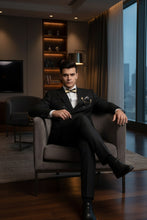 "Apex" Black Suit (2-Piece Set)