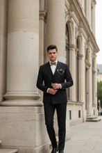 Vinci "Apex" Black Suit (2-Piece Set)