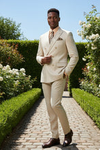 "Apex" Bone White Suit (2-Piece Set)