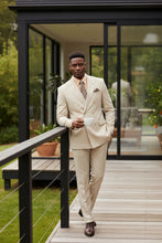 "Apex" Bone White Suit (2-Piece Set)