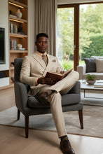 "Apex" Bone White Suit (2-Piece Set)