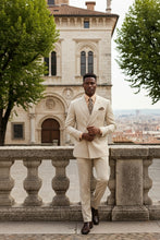 Vinci "Apex" Bone White Suit (2-Piece Set)