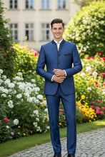 "Darius" Blue Tuxedo (2-Piece Set)