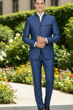 Vinci "Darius" Blue Tuxedo (2-Piece Set)