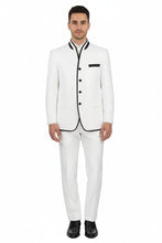 "Darius" White Tuxedo (2-Piece Set)