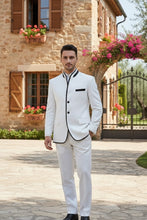 "Darius" White Tuxedo (2-Piece Set)