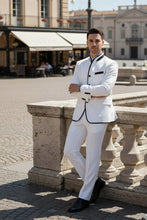 Vinci "Darius" White Tuxedo (2-Piece Set)