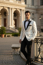 Vinci "Elegant" Ivory Tuxedo Jacket (Separates)