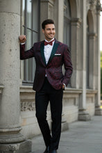 Vinci "Elegant" Red Tuxedo Jacket (Separates)