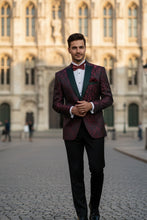 Vinci "Elegant" Red Tuxedo Jacket (Separates)