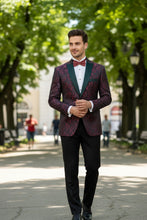 Vinci "Elegant" Red Tuxedo Jacket (Separates)