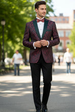 Vinci "Elegant" Red Tuxedo Jacket (Separates)