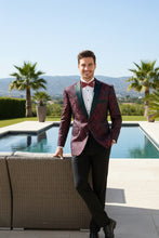 Vinci "Elegant" Red Tuxedo Jacket (Separates)