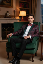 Vinci "Elegant" Red Tuxedo Jacket (Separates)