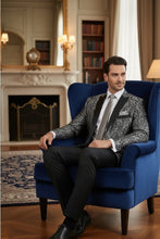 Vinci "Elegant" Silver Tuxedo Jacket (Separates)