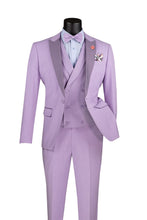 Vinci "Flare" Lavender 1-Button Peak Tuxedo (4-Piece Set)