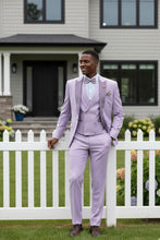 Vinci "Flare" Lavender 1-Button Peak Tuxedo (4-Piece Set)