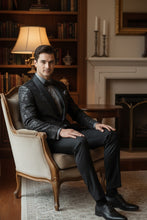 "Fusion" Black Tuxedo Jacket (Separates)