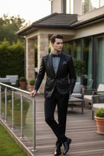 Vinci "Fusion" Black Tuxedo Jacket (Separates)