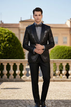 Vinci "Fusion" Black Tuxedo Jacket (Separates)