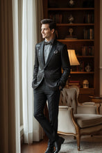 Vinci "Fusion" Black Tuxedo Jacket (Separates)