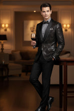 Vinci "Fusion" Black Tuxedo Jacket (Separates)