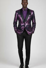 "Fusion" Lavender Tuxedo Jacket (Separates)
