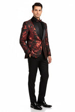 Vinci "Fusion" Red Tuxedo Jacket (Separates)