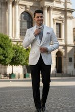 Vinci "Fusion" White Tuxedo Jacket (Separates)