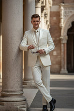 "Giorgio" Ivory 2-Button Notch Tuxedo (2-Piece Set)