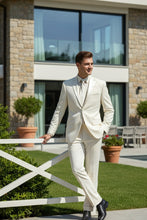 "Giorgio" Ivory 2-Button Notch Tuxedo (2-Piece Set)