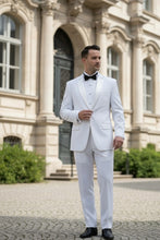 "Giorgio" White Vinci Tuxedo (2-Piece Set)