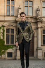 Vinci "Giza Glamour" Gold Tuxedo Jacket (Separates)