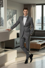 "Giorgio" Grey Vinci Tuxedo (2-Piece Set)
