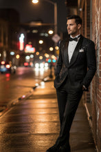 "Impressions" Black Tuxedo Jacket (Separates)