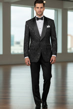 Vinci "Impressions" Black Tuxedo Jacket (Separates)