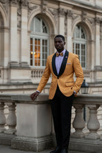 "Impressions" Gold Tuxedo Jacket (Separates)