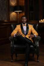 "Impressions" Gold Tuxedo Jacket (Separates)
