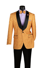 Vinci "Impressions" Gold Tuxedo Jacket (Separates)