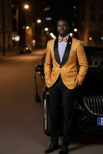 Vinci "Impressions" Gold Tuxedo Jacket (Separates)