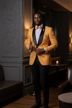 Vinci "Impressions" Gold Tuxedo Jacket (Separates)
